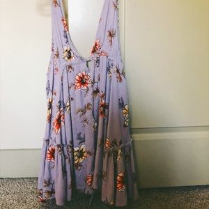 Cotton Candy LA floral dress - NEVER BEEN WORN!